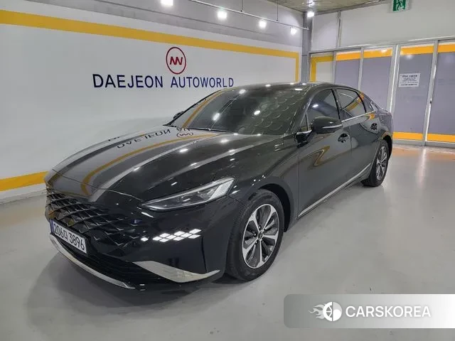 Kia K8 Hybrid 2021 Черный из Кореи