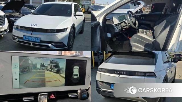 Hyundai Ionic 5 2022 Белый из Кореи