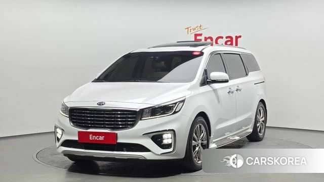 Kia The New Carnival 2018 Белый из Кореи