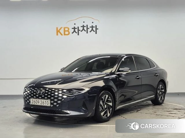 Hyundai The New Grandeur IG Hybrid 2021 Синий из Кореи