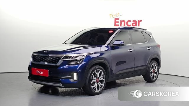 Kia Seltos 2019 Синий из Кореи