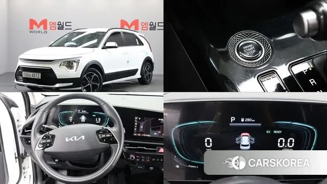 Kia Di Ol Nu Niro 2022 Белый из Кореи