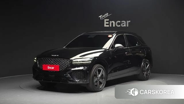 Genesis GV70 2022 Черный из Кореи