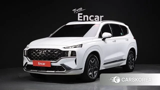 Hyundai The New Santa Fe 2022 Белый из Кореи