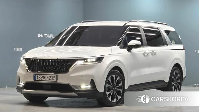Kia Carnival 4th generation 2022 Белый из Кореи