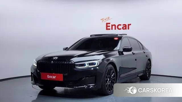 BMW 7 Series (G11) 2019 Черный из Кореи