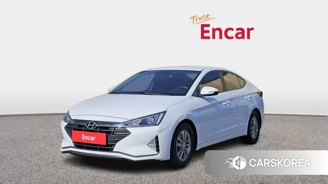 Hyundai The New Avante AD 2019 Белый из Кореи