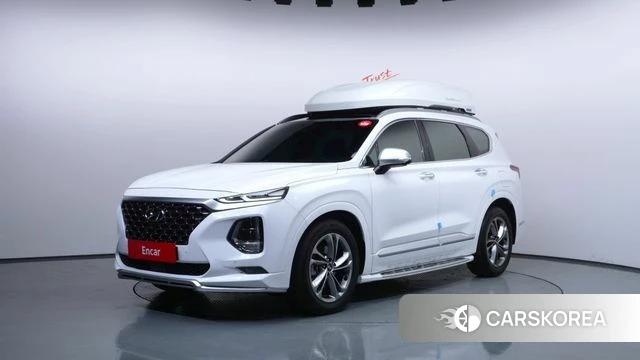 Hyundai Santa Fe TM 2019 Белый из Кореи