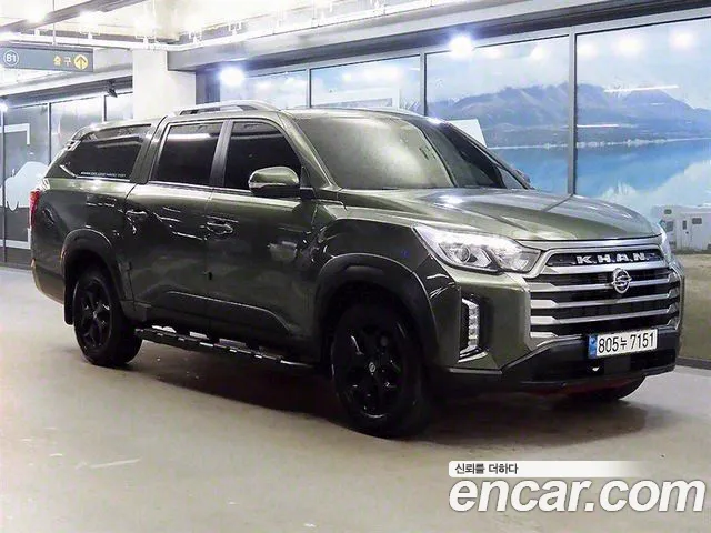 Ssangyong The New Rexton Sports Cannes 2023 Зеленый из Кореи