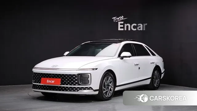 Hyundai Grandeur Hybrid (GN7) 2023 Белый из Кореи