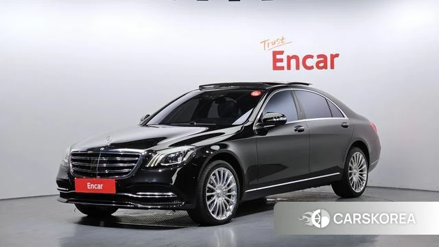 Mercedes-Benz S-Class W222 2018 Черный из Кореи
