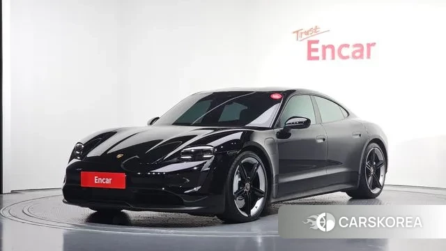 Porsche Taycan 2022 Черный из Кореи