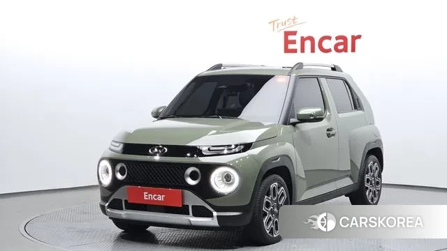 Hyundai Casper 2021 Зеленый из Кореи