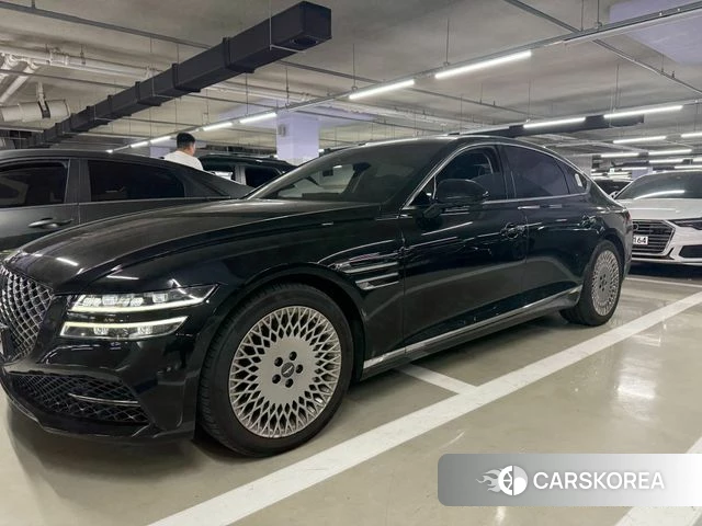 Genesis G80 (RG3) 2021 Черный из Кореи
