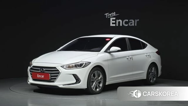 Hyundai Avante AD 2018 Белый из Кореи