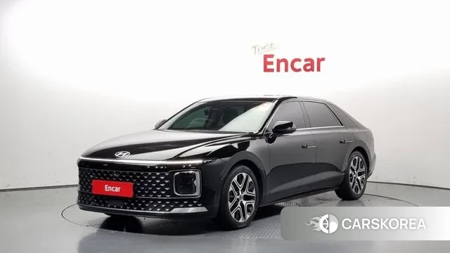 Hyundai Grandeur Hybrid (GN7) 2023 Черный из Кореи