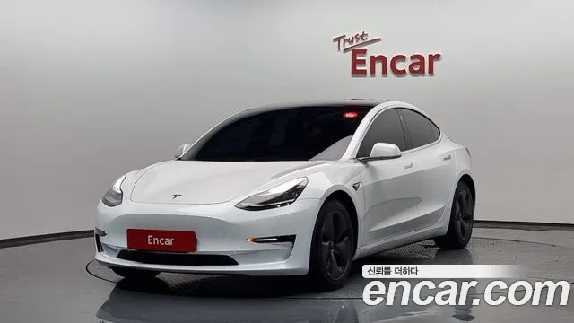 Tesla Model 3 2020 Белый из Кореи