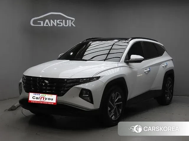 Hyundai Tucson (NX4) 2021 Белый из Кореи