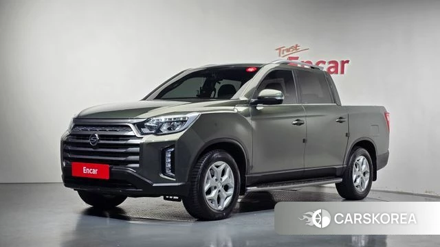 Ssangyong The New Rexton Sport 2021 Светло-зеленый из Кореи