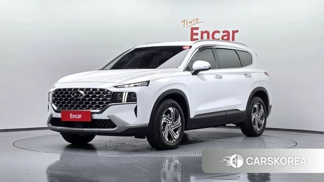 Hyundai The New Santa Fe 2022 Белый из Кореи