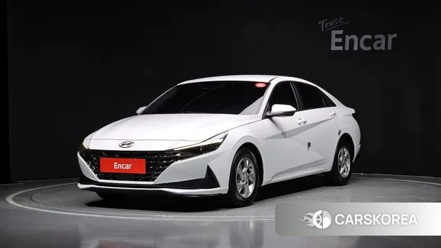 Hyundai Avante (CN7) 2020 Белый из Кореи