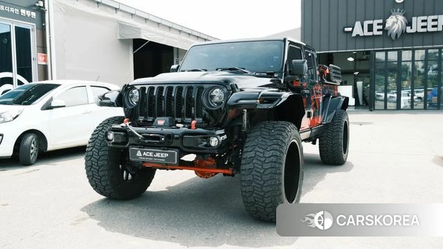Jeep Gladiator (JT) 2021 Черный из Кореи