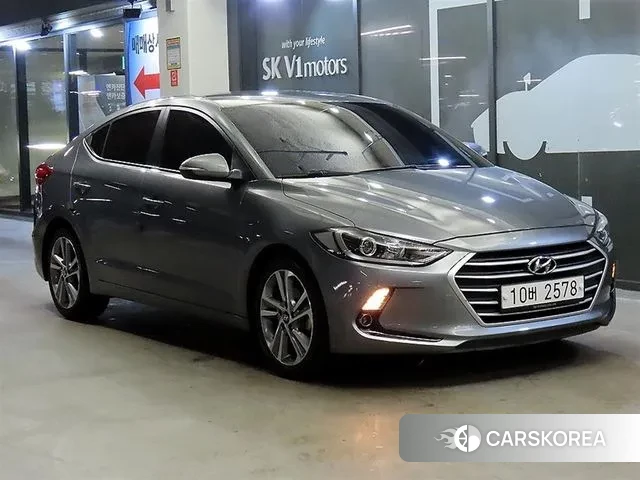 Hyundai Avante AD 2018 Серый из Кореи