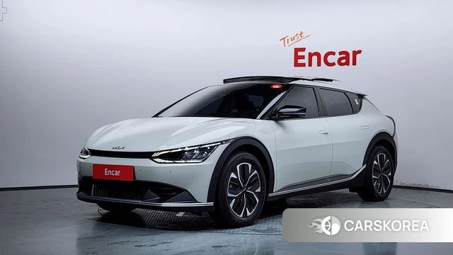 Kia EV6 2022 Жемчужный цвет из Кореи