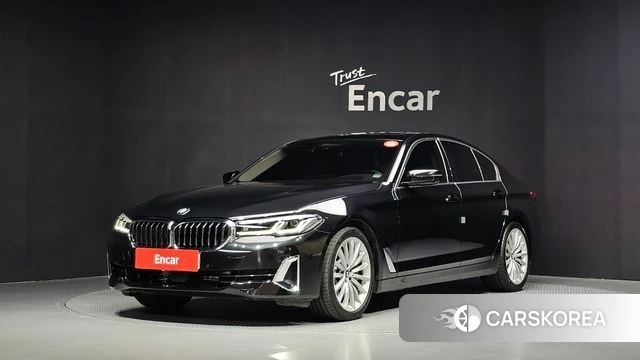 BMW 5 Series (G30) 2023 Черный из Кореи