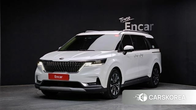 Kia Carnival 4th generation 2021 Белый из Кореи
