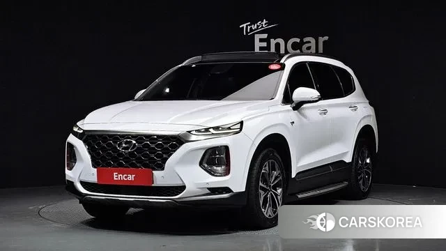Hyundai Santa Fe TM 2018 Белый из Кореи