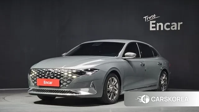 Hyundai The New Grandeur IG Hybrid 2021 Серый из Кореи