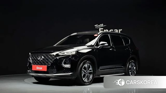 Hyundai Santa Fe TM 2018 Черный из Кореи
