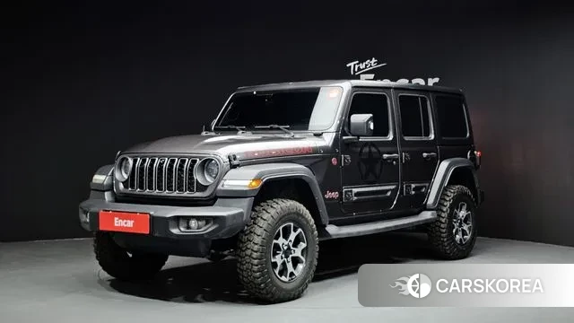 Jeep Wrangler (JL) 2023 Серый из Кореи