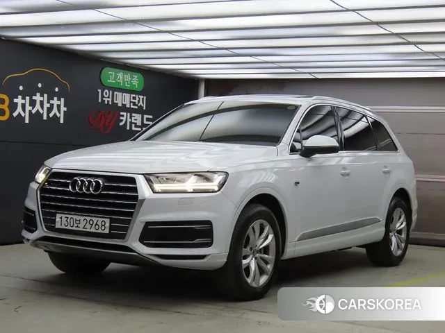 Audi Q7 (4M) 2019 Белый из Кореи
