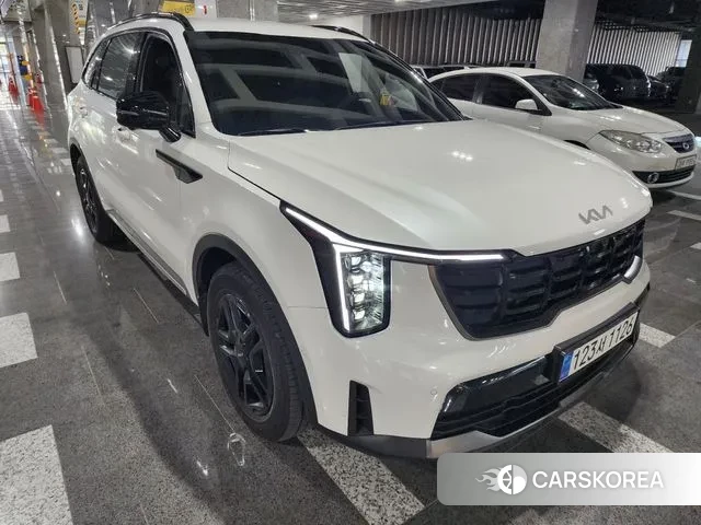Kia The New Sorento 4th Generation 2023 Белый из Кореи