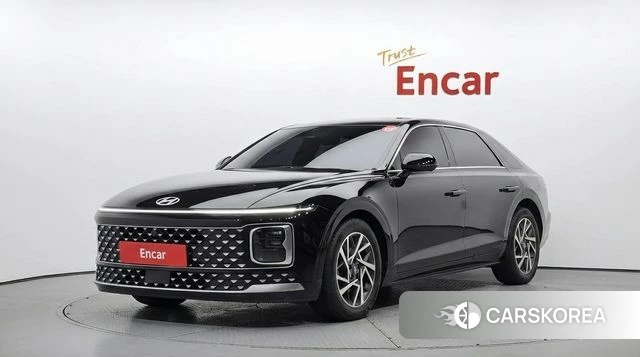 Hyundai Grandeur (GN7) 2023 Черный из Кореи