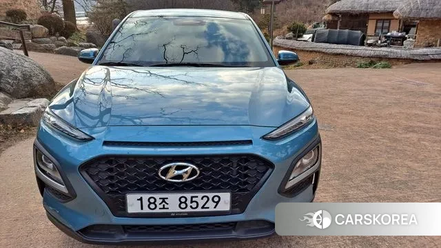 Hyundai Kona 2018 Синий нефрит из Кореи