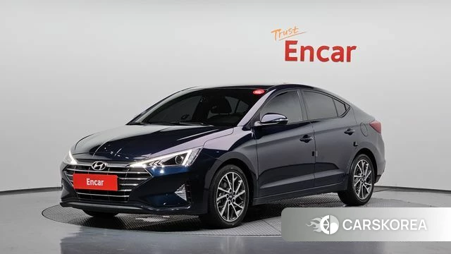Hyundai The New Avante AD 2019 Синий из Кореи
