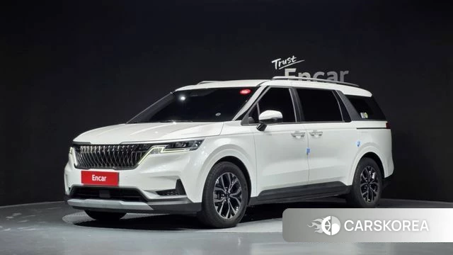 Kia Carnival 4th generation 2021 Белый из Кореи