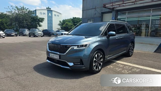 Kia Carnival 4th generation 2021 Синий нефрит из Кореи