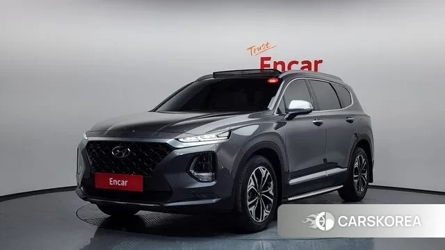 Hyundai Santa Fe TM 2019 Серый из Кореи