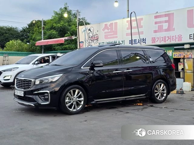 Kia The New Carnival 2018 Черный из Кореи