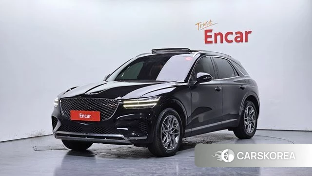 Genesis GV70 2022 Черный из Кореи