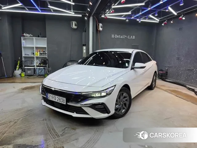 Hyundai The New Avante (CN7) 2025 Белый из Кореи