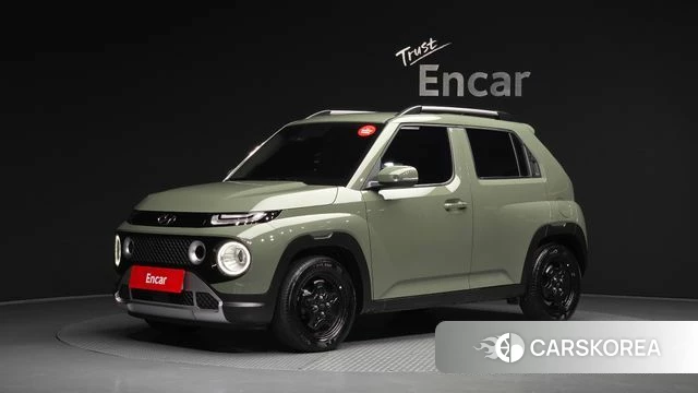 Hyundai Casper 2022 Темно-зеленый из Кореи
