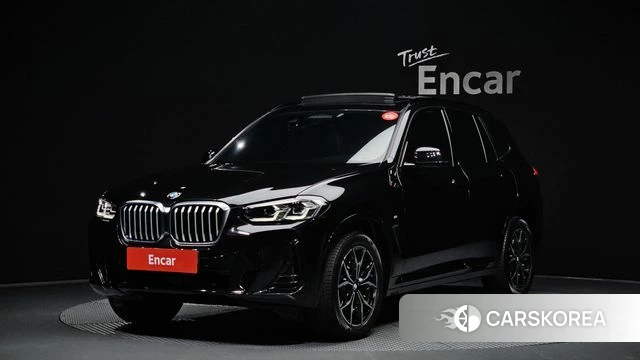 BMW X3 (G01) 2022 Черный из Кореи