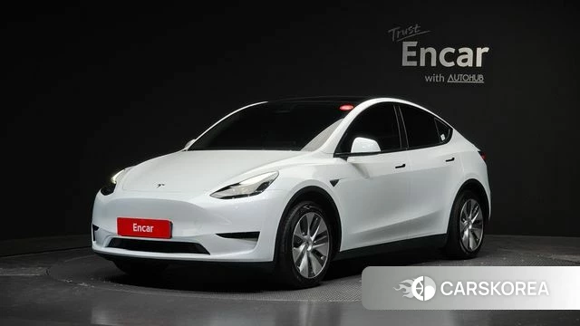 Tesla Model Y 2024 Белый из Кореи