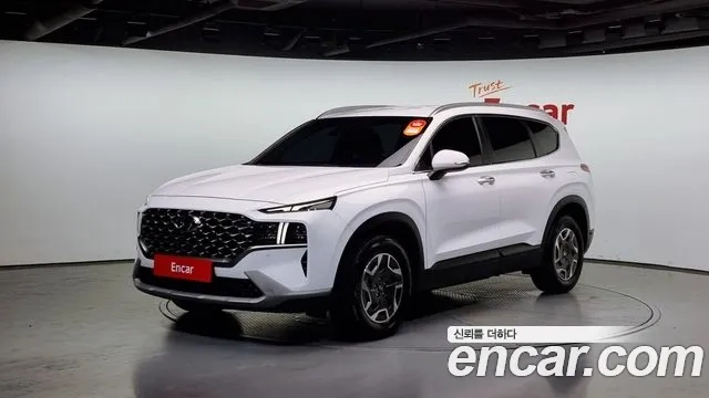 Hyundai The New Santa Fe 2023 Белый из Кореи