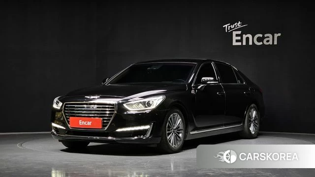 Genesis EQ900 2018 Черный из Кореи